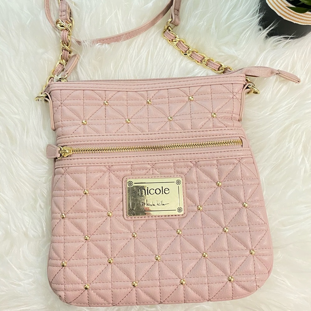 🌿Nicole Miller All Dusty Pink Crossbody🌿